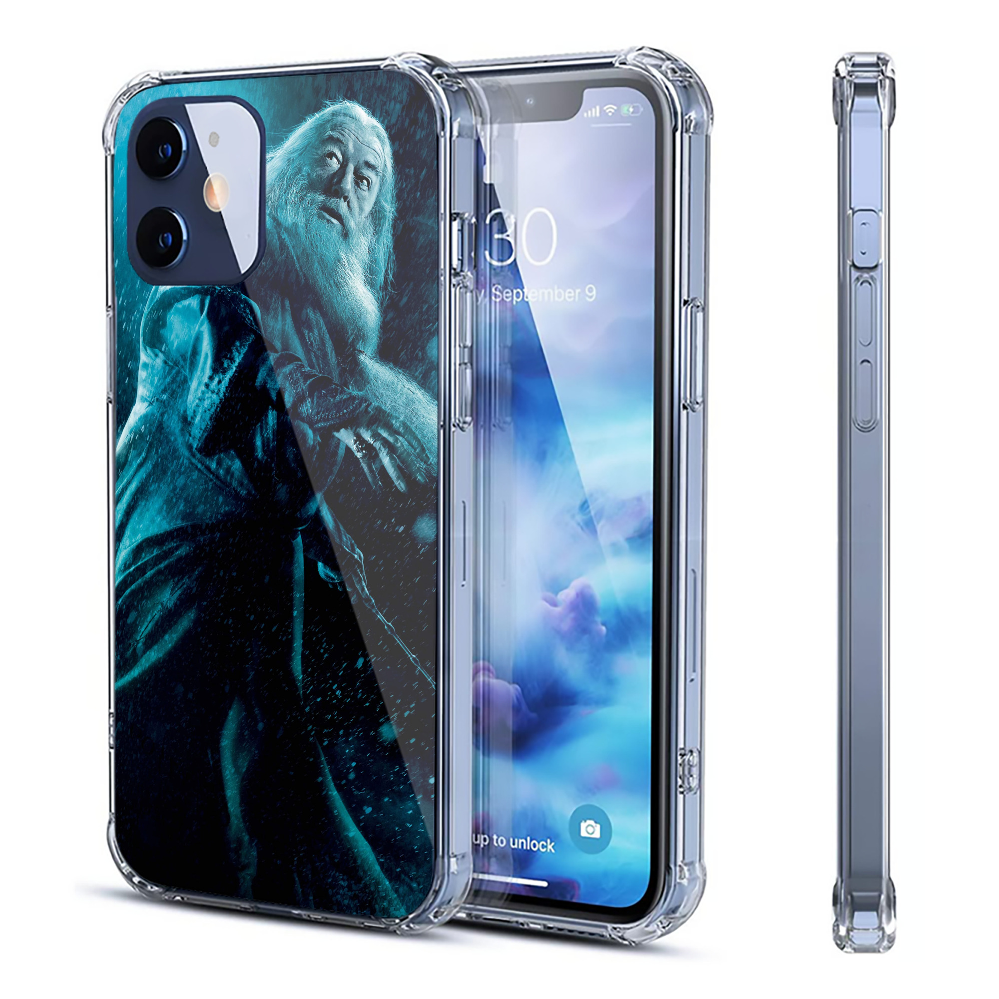 （画像用） Harry Potter ハリー・ポッターシリーズ 【iPhone 12シリーズ対応】透明スマホケース（クリアソフトケース）
